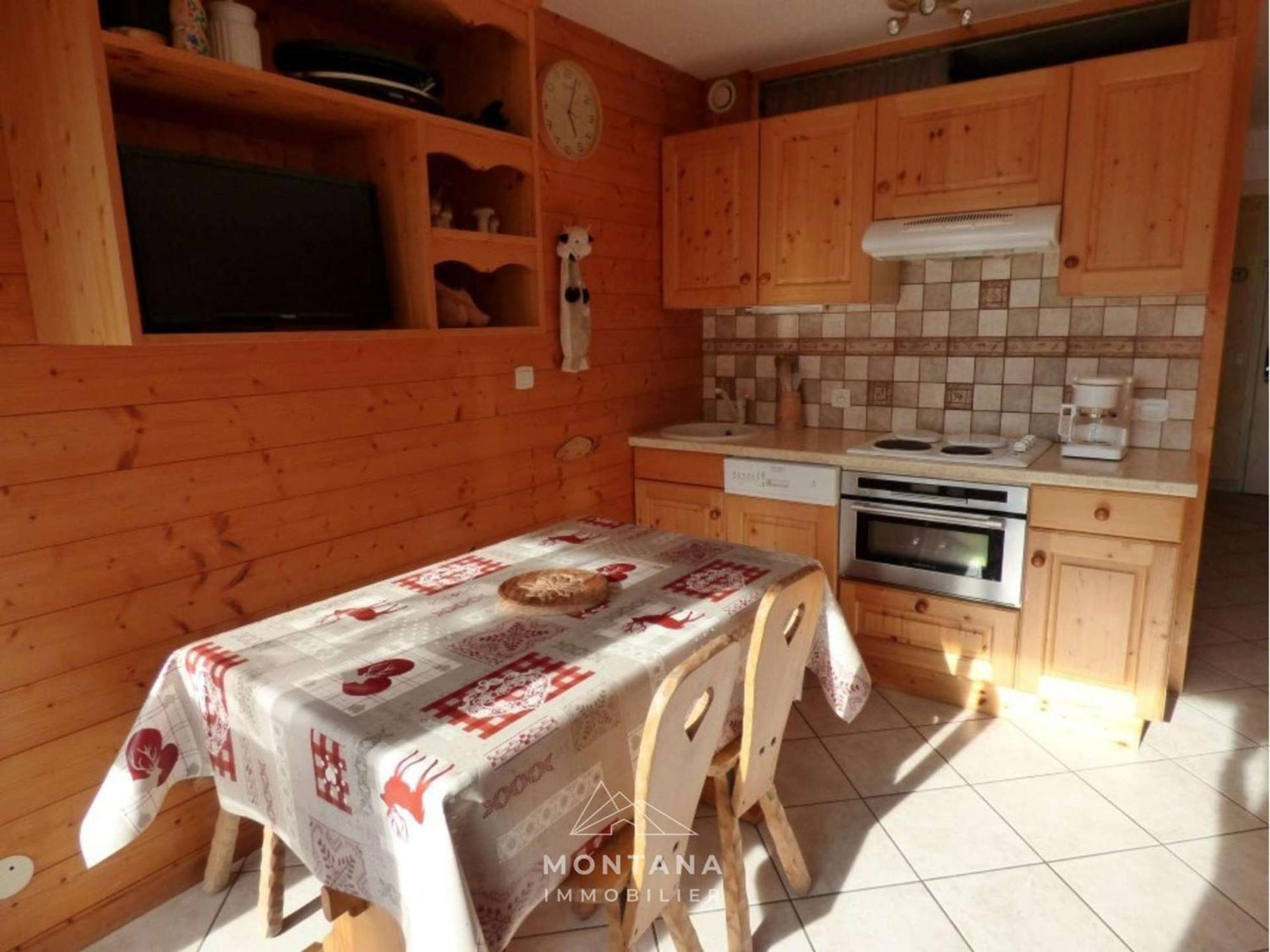 Studio Renove Avec Cabine - 26M² - 5 Pers - Balcon Expose Sud - Pres Skibus Et Remontees Mecaniques - Fr-1-458-125 Le Grand-Bornand Eksteriør billede