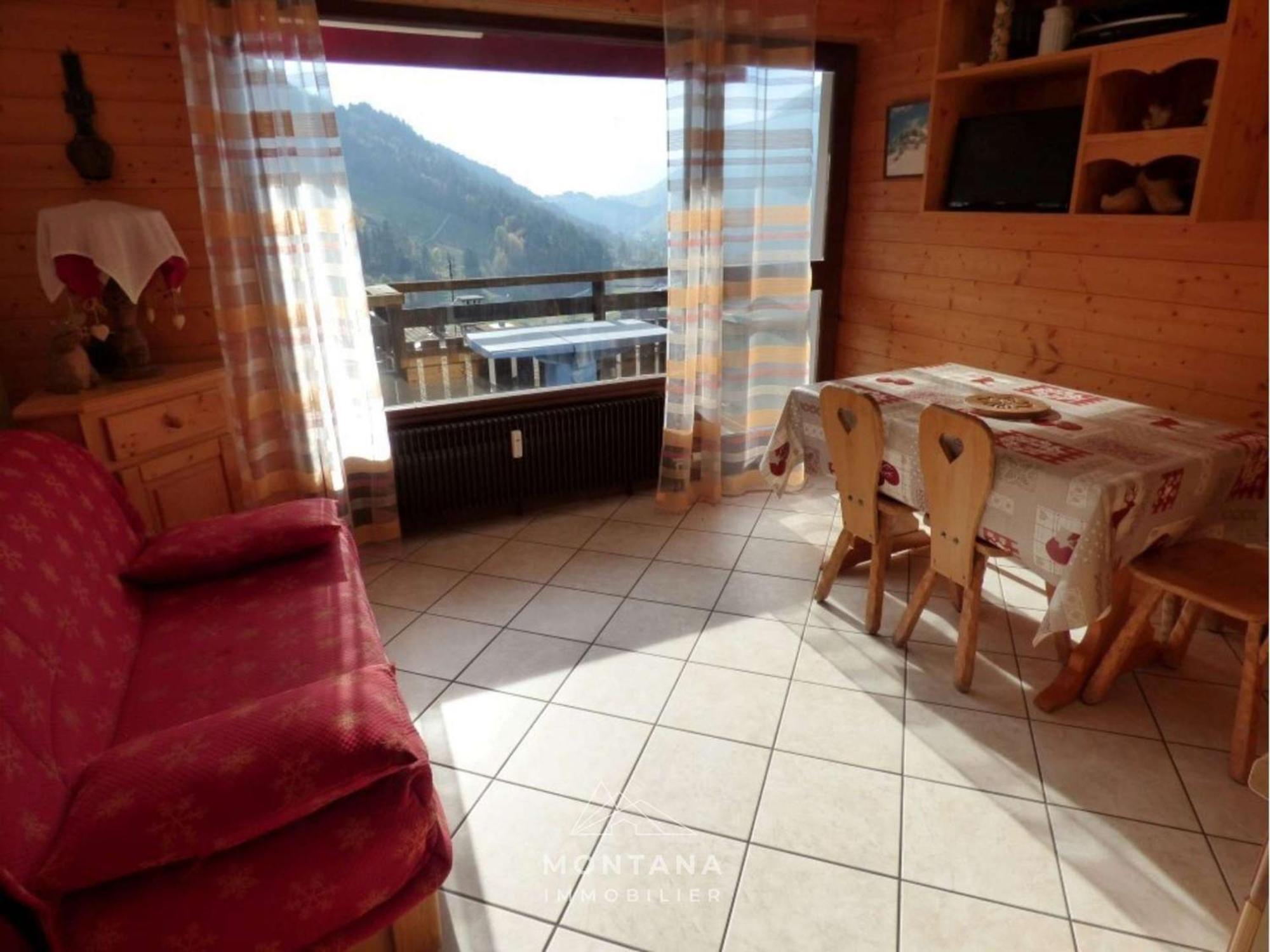 Studio Renove Avec Cabine - 26M² - 5 Pers - Balcon Expose Sud - Pres Skibus Et Remontees Mecaniques - Fr-1-458-125 Le Grand-Bornand Eksteriør billede